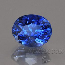 oval royal blue sapphire
