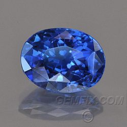 Blue Sapphire oval royal blue