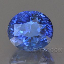 oval royal blue natural sapphire