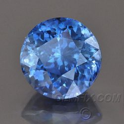 natural round Blue Sapphire