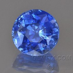 round Blue Sapphire