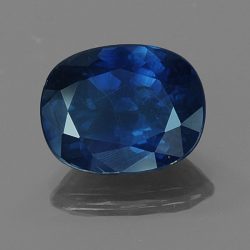 cushion oval blue sapphire