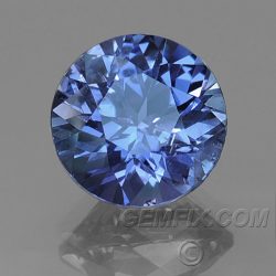 color change sapphire round purple blue
