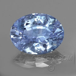 unheated oval blue sapphire