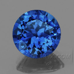 natural sapphire round blue