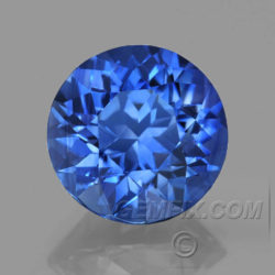 Natural Large Round Blue Sapphire