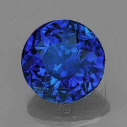 Royal Blue Round Sapphire
