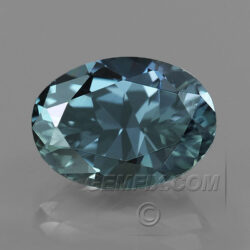 Oval Unheated Color Change Sapphire