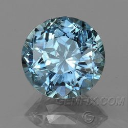 round blue Montana Sapphire