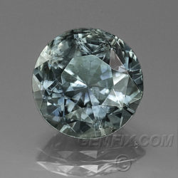 round Montana Sapphire