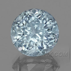 large round unheated Montana Sapphire