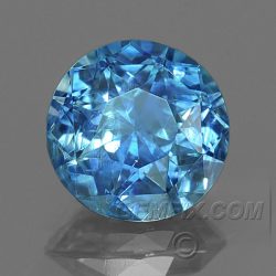 round blue Montana Sapphire