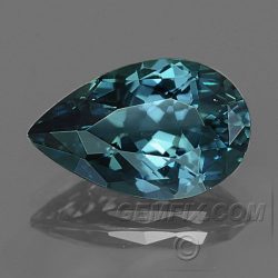 Montana Sapphire pear shape
