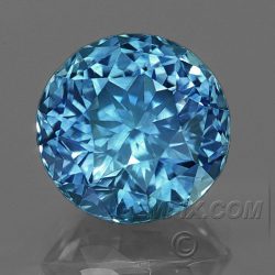 round blue Montana Sapphire