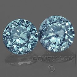 Montana Sapphire round matched pair