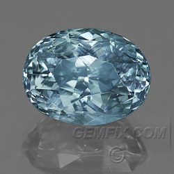 unheated oval Montana Sapphire untreated