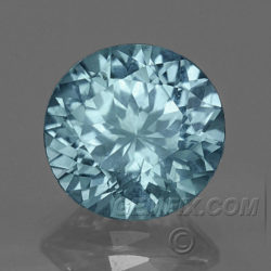 unheated aqua blue round Montana Sapphire