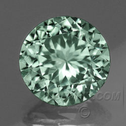 untreated green blue round Montana Sapphire