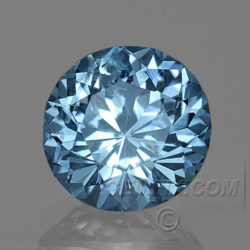 Aqua Blue Round Montana Sapphire