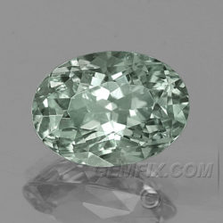 Montana Sapphire untreated green oval