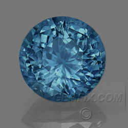 Blue Round Montana Sapphire