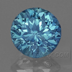 Round Blue Montana Sapphire