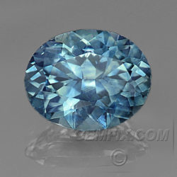 Oval Montana Sapphire Brilliant