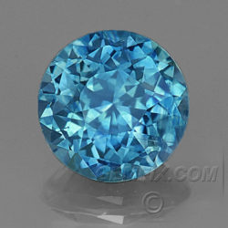 Round Brilliant Montana Sapphire