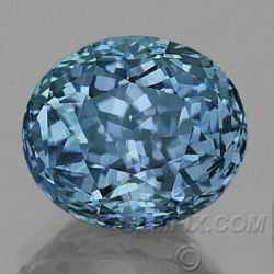 Untreated Color Change Oval Montana Sapphire