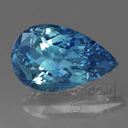 Montana Sapphire Blue Pear