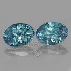 Oval Pair Montana Sapphire