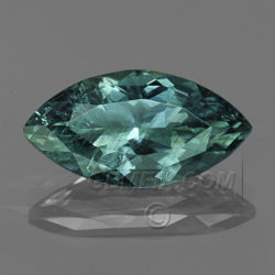 Marquise Untreated Teal Montana Sapphire