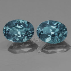 Oval Pair Montana Sapphire