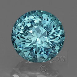 Blue Green Round Montana Sapphire