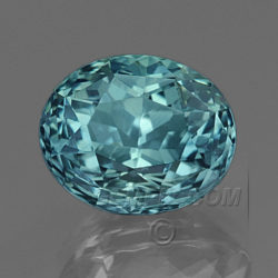 Teal Oval Montana Sapphire