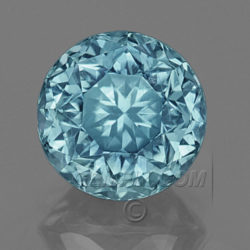 Aqua Blue Montana Sapphire Round