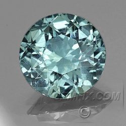 Montana Sapphire teal unheated round