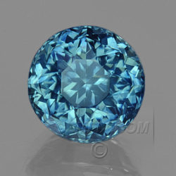 Teal Blue Green Montana Sapphire Round