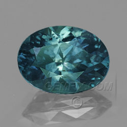 Teal Blue Green Montana Sapphire Oval