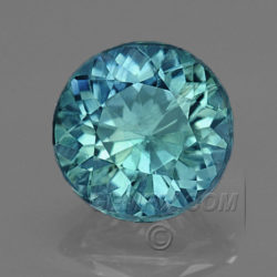 Montana Sapphire Blue Green Round