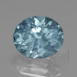 Unheated Oval Montana Sapphire