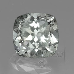 Montana Sapphire Colorless White Cushion