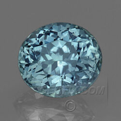 Untreated Montana Sapphire Oval Aqua Color