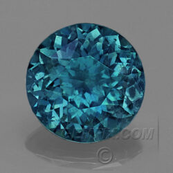 Untreated Teal Montana Sapphire Large Round