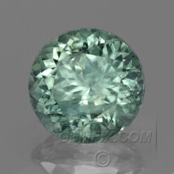 Round Green Montana Sapphire