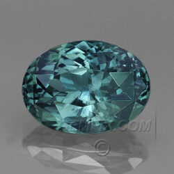 Montana Sapphire Oval Teal Blue Green