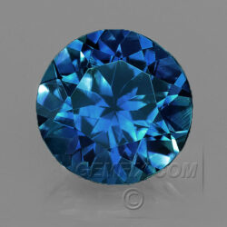 Royal Blue Montana Sapphire Round