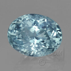 Untreated Montana Sapphire Oval Aqua Color