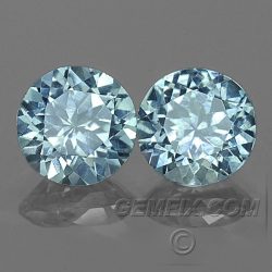 Montana Sapphire round matched pair