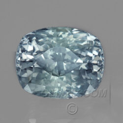 Unheated Color Change Montana Sapphire Cushion